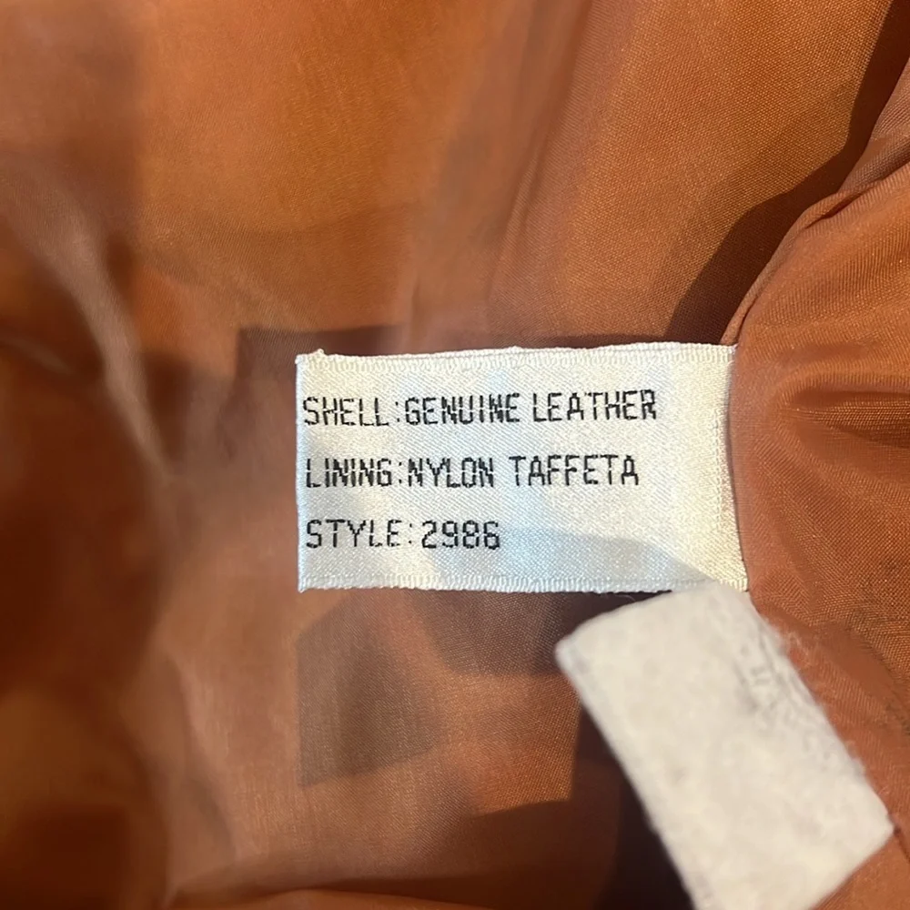 Wilson’s Vintage 70’s Carmel Soft Leather Jacket with Great Patina - Picture 4 of 7